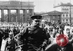 Image of German Army units moving through Berlin, Germany,  early in World War  Berlin Germany, 1915, second 30 stock footage video 65675045923