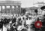 Image of German Army units moving through Berlin, Germany,  early in World War  Berlin Germany, 1915, second 31 stock footage video 65675045923