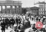 Image of German Army units moving through Berlin, Germany,  early in World War  Berlin Germany, 1915, second 32 stock footage video 65675045923