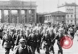 Image of German Army units moving through Berlin, Germany,  early in World War  Berlin Germany, 1915, second 35 stock footage video 65675045923