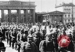 Image of German Army units moving through Berlin, Germany,  early in World War  Berlin Germany, 1915, second 38 stock footage video 65675045923