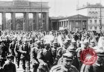 Image of German Army units moving through Berlin, Germany,  early in World War  Berlin Germany, 1915, second 39 stock footage video 65675045923