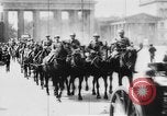 Image of German Army units moving through Berlin, Germany,  early in World War  Berlin Germany, 1915, second 42 stock footage video 65675045923