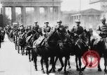 Image of German Army units moving through Berlin, Germany,  early in World War  Berlin Germany, 1915, second 44 stock footage video 65675045923