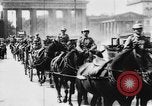 Image of German Army units moving through Berlin, Germany,  early in World War  Berlin Germany, 1915, second 46 stock footage video 65675045923