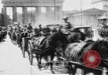 Image of German Army units moving through Berlin, Germany,  early in World War  Berlin Germany, 1915, second 48 stock footage video 65675045923
