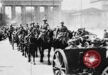 Image of German Army units moving through Berlin, Germany,  early in World War  Berlin Germany, 1915, second 49 stock footage video 65675045923