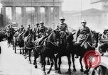 Image of German Army units moving through Berlin, Germany,  early in World War  Berlin Germany, 1915, second 51 stock footage video 65675045923