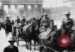 Image of German Army units moving through Berlin, Germany,  early in World War  Berlin Germany, 1915, second 56 stock footage video 65675045923