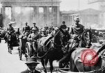 Image of German Army units moving through Berlin, Germany,  early in World War  Berlin Germany, 1915, second 57 stock footage video 65675045923