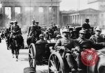 Image of German Army units moving through Berlin, Germany,  early in World War  Berlin Germany, 1915, second 60 stock footage video 65675045923