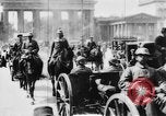Image of German Army units moving through Berlin, Germany,  early in World War  Berlin Germany, 1915, second 61 stock footage video 65675045923