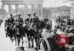 Image of German Army units moving through Berlin, Germany,  early in World War  Berlin Germany, 1915, second 62 stock footage video 65675045923