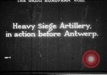Image of German artillery lays siege in Belgium Mechelen Belgium, 1914, second 1 stock footage video 65675045927