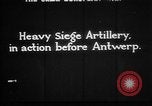 Image of German artillery lays siege in Belgium Mechelen Belgium, 1914, second 3 stock footage video 65675045927