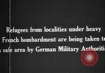 Image German military aider des réfugiés en provenance de zones de lourds bombardements Français Front Ouest, 1915, de la seconde 3 séquences d'archives historiques vidéo 65675045933