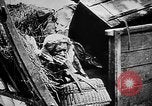 Image German military aider des réfugiés en provenance de zones de lourds bombardements Français Front Ouest, 1915, de la seconde 19 séquences d'archives historiques vidéo 65675045933