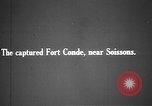 Standbild verlassenen Fort Conde Soissons Frankreich, 1917, aus Sekunde 4 historischem Filmmaterial Videoclip 65675045937