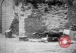 Standbild verlassenen Fort Conde Soissons Frankreich, 1917, aus Sekunde 42 historischem Filmmaterial Videoclip 65675045937