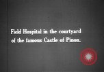 Standbild Chateau de Pinon Frankreich, 1917, aus Sekunde 5 historischem Filmmaterial Videoclip 65675045938