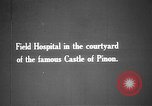 Standbild Chateau de Pinon Frankreich, 1917, aus Sekunde 8 historischem Filmmaterial Videoclip 65675045938