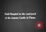 Standbild Chateau de Pinon Frankreich, 1917, aus Sekunde 10 historischem Filmmaterial Videoclip 65675045938