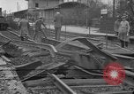 Standbild beschädigte Eisenbahn Deutschland, 1915, aus Sekunde 1 historischem Filmmaterial Videoclip 65675045942