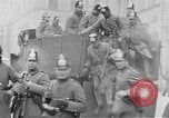 Standbild preußische Soldaten in Koblenz während Ersten Weltkrieg Koblenz Deutschland, 1914, aus Sekunde 14 historischem Filmmaterial Videoclip 65675045943