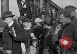 Image of German civilians monitored by French forces Saarland, 1921, second 28 stock footage video 65675045954