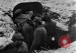 Image of German soldiers advancing in snowy terrain European Theater, 1916, second 11 stock footage video 65675045961