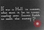 Image of German soldiers advancing in snowy terrain European Theater, 1916, second 32 stock footage video 65675045961