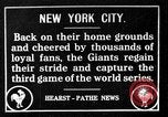 Image of 1917 World Series games 3 and 4 New York City USA, 1917, second 1 stock footage video 65675045977