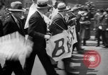 Image of the Great Beer Parade demonstration against prohibition New York City USA, 1932, second 28 stock footage video 65675046021