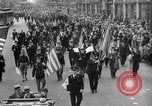Image of the Great Beer Parade demonstration against prohibition New York City USA, 1932, second 49 stock footage video 65675046021