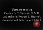 Immagine di Dwight F Davis Pearl Harbor Hawaii USA, 1928, secondo 12 filmato di repertorio 65675046035