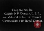 Immagine di Dwight F Davis Pearl Harbor Hawaii USA, 1928, secondo 18 filmato di repertorio 65675046035