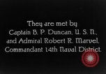 Immagine di Dwight F Davis Pearl Harbor Hawaii USA, 1928, secondo 22 filmato di repertorio 65675046035