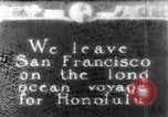 Standbild USS Great Northern segeln auf Hawaii Hawaii USA, 1924, aus Sekunde 1 historischem Filmmaterial Videoclip 65675046038