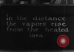 Image of Kilauea volcano Hawaii USA, 1924, second 44 stock footage video 65675046044