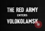 Standbild Russen Rückeroberung Land von Nazi Invasion Russland, 1942, aus Sekunde 5 historischem Filmmaterial Videoclip 65675046072