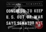 Image of Senator Nye Washington DC USA, 1935, second 1 stock footage video 65675046086