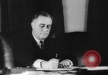 Immagine di White House Oval Ufficio del Presidente Franklin D Roosevelt Washington DC USA, 1938, secondo 13 filmato di repertorio 65675046094