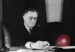 Immagine di White House Oval Ufficio del Presidente Franklin D Roosevelt Washington DC USA, 1938, secondo 14 filmato di repertorio 65675046094