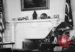 Immagine di White House Oval Ufficio del Presidente Franklin D Roosevelt Washington DC USA, 1938, secondo 22 filmato di repertorio 65675046094