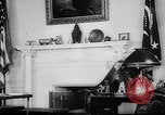 Immagine di White House Oval Ufficio del Presidente Franklin D Roosevelt Washington DC USA, 1938, secondo 26 filmato di repertorio 65675046094
