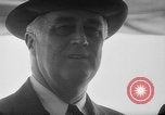 Standbild Präsident Franklin Roosevelt Florida USA, 1938, aus Sekunde 14 historischem Filmmaterial Videoclip 65675046101