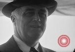 Standbild Präsident Franklin Roosevelt Florida USA, 1938, aus Sekunde 15 historischem Filmmaterial Videoclip 65675046101