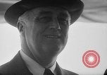 Standbild Präsident Franklin Roosevelt Florida USA, 1938, aus Sekunde 16 historischem Filmmaterial Videoclip 65675046101