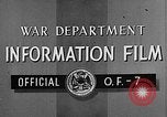 Image of US forces engaged in combat all over the globe in World War 2 United States USA, 1944, second 3 stock footage video 65675046102