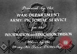 Image of US forces engaged in combat all over the globe in World War 2 United States USA, 1944, second 42 stock footage video 65675046102